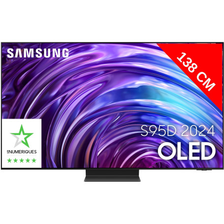 TV SAMSUNG - OLED 138 cm TQ55S95D - Oled sans reflet