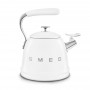 Bouilloire sifflante 2.3L Smeg blanc