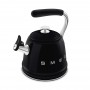 Bouilloire sifflante 2.3L Smeg noir