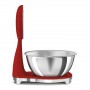 Balance de cuisine Smeg rouge