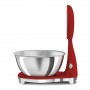 Balance de cuisine Smeg rouge