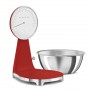 Balance de cuisine Smeg rouge