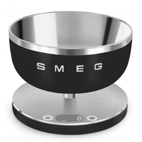 Balance de cuisine Smeg noir mat