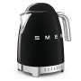 Bouilloire 1.7L SMEG noir - Température réglable