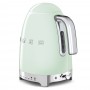 Bouilloire 1.7L SMEG vert d'eau - Température réglable