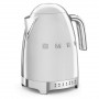 Bouilloire 1.7L SMEG chrome - Température réglable