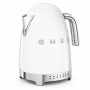 Bouilloire 1.7L SMEG blanc - Température réglable